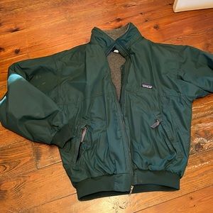 Vintage hunter green Patagonia jacket